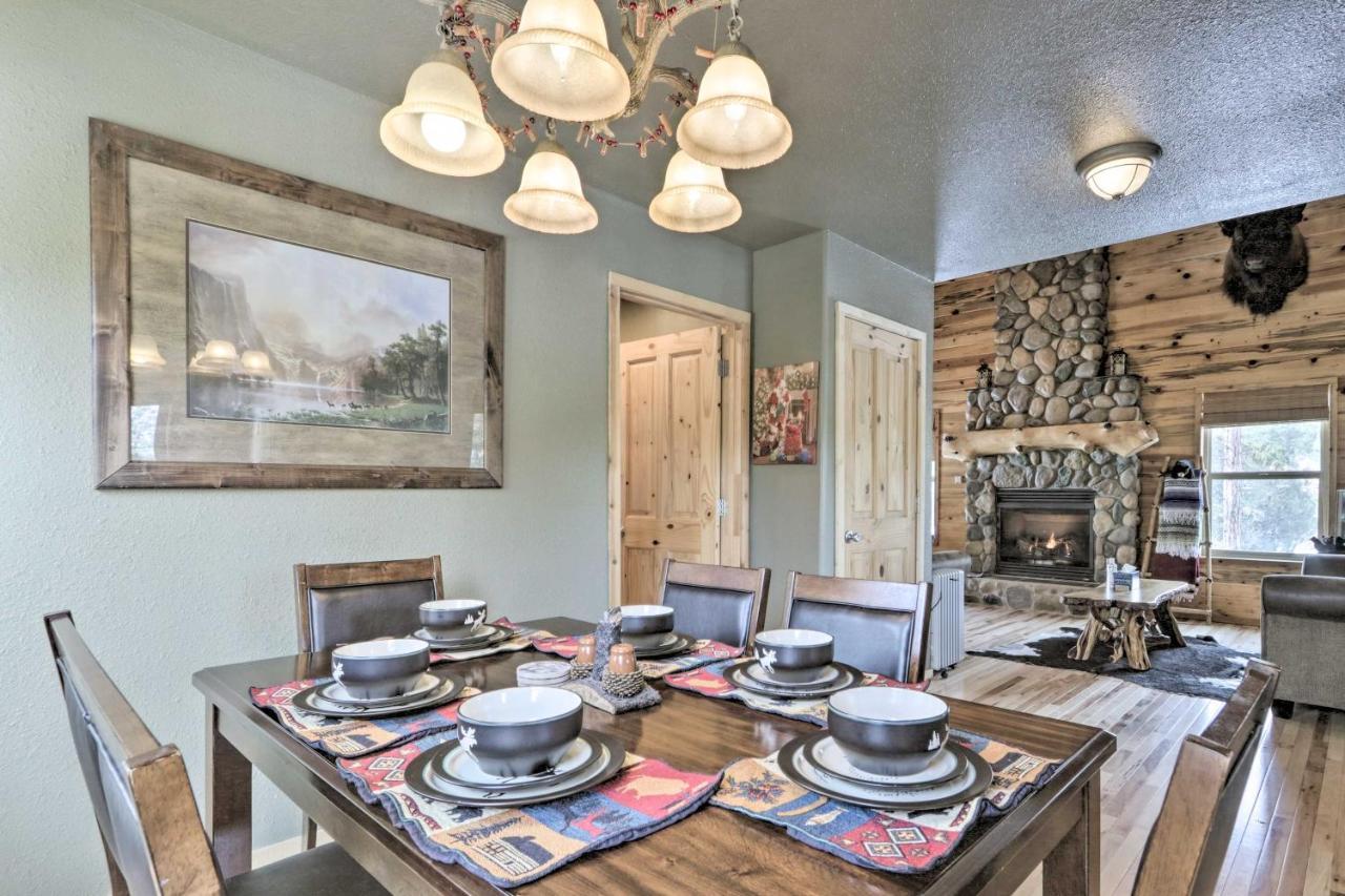 Cozy Heber-Overgaard Cabin With Fire Pit, Game Room! المظهر الخارجي الصورة