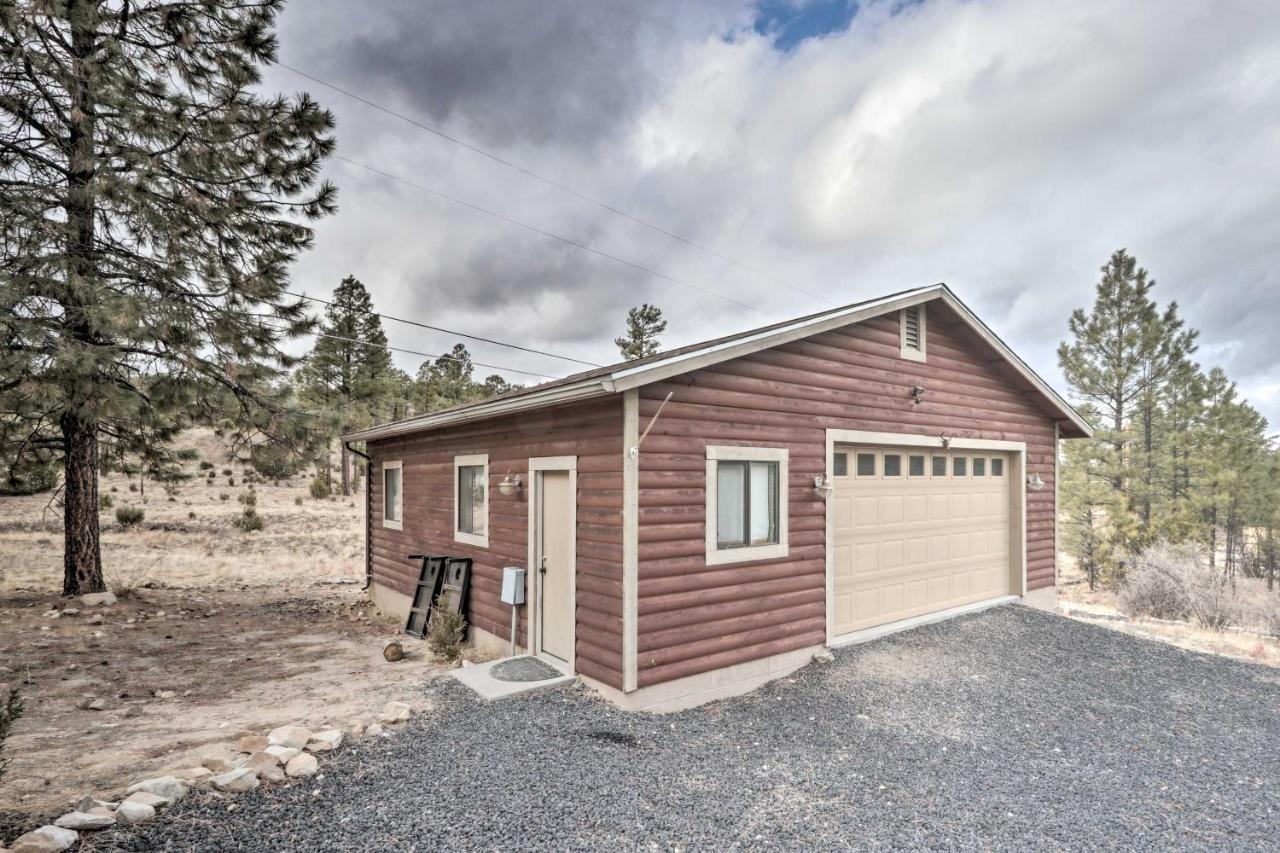 Cozy Heber-Overgaard Cabin With Fire Pit, Game Room! المظهر الخارجي الصورة